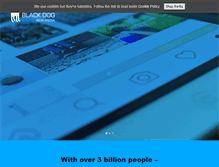 Tablet Screenshot of blackdognewmedia.co.uk
